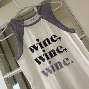 Wine, 🍷, Wine tank top